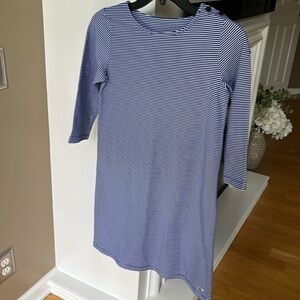 Vineyard Vines  girls fine stripe Tisbury dress size L 14